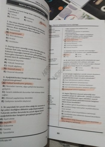 AUZEF çocuk gelişimi güz ve Bahar dönemi kitapları - Görsel 3