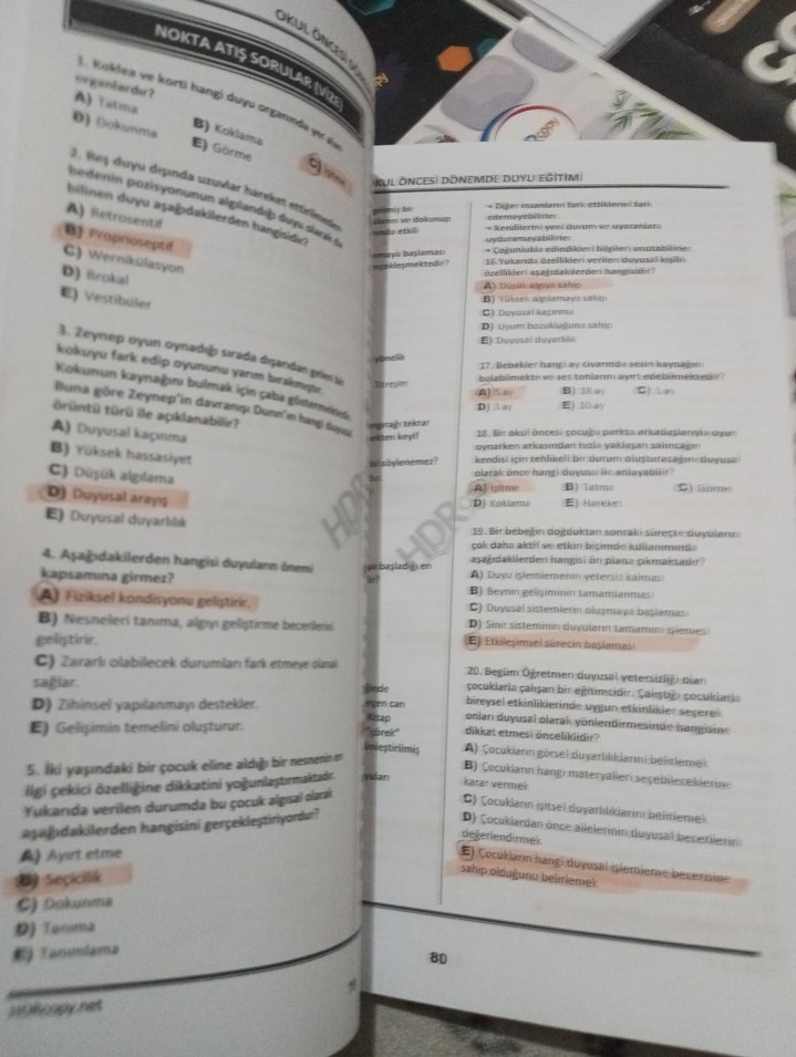 AUZEF çocuk gelişimi güz ve Bahar dönemi kitapları - Görsel 3