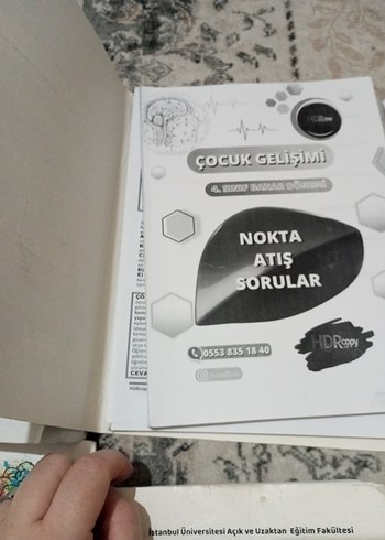 Auzef Çocuk Gelişimi kitapları - Görsel 3