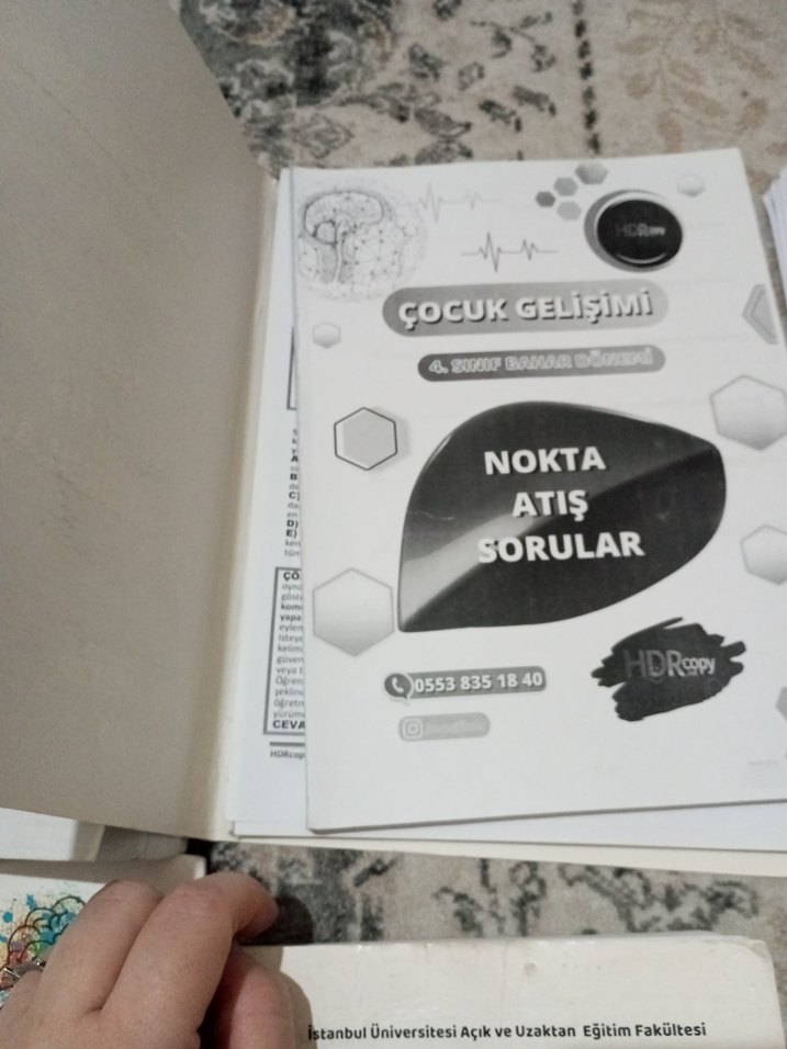 Auzef Çocuk Gelişimi kitapları - Görsel 3