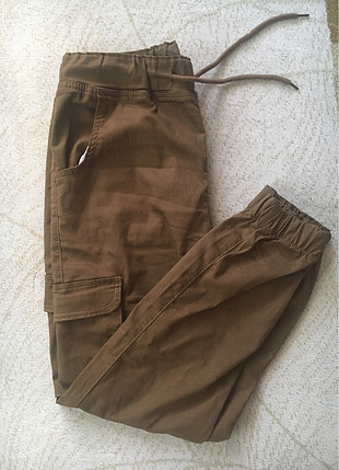 Taba rengi kargo pantolon