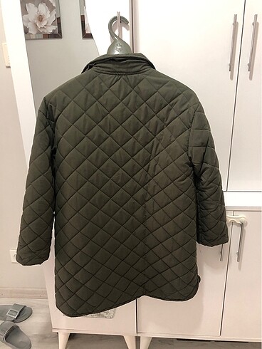 m Beden Suud collection haki kapitone mont/ceket