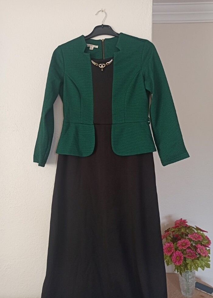 Tesettür abiye elbise - Görsel 3