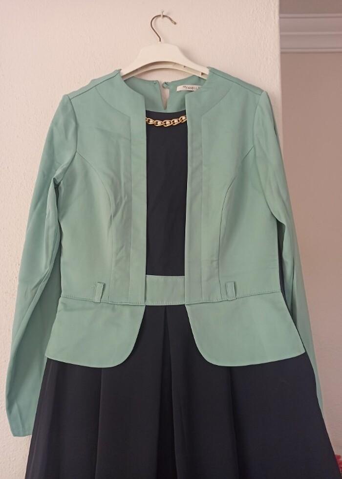 Tesettür abiye elbise  - Görsel 2