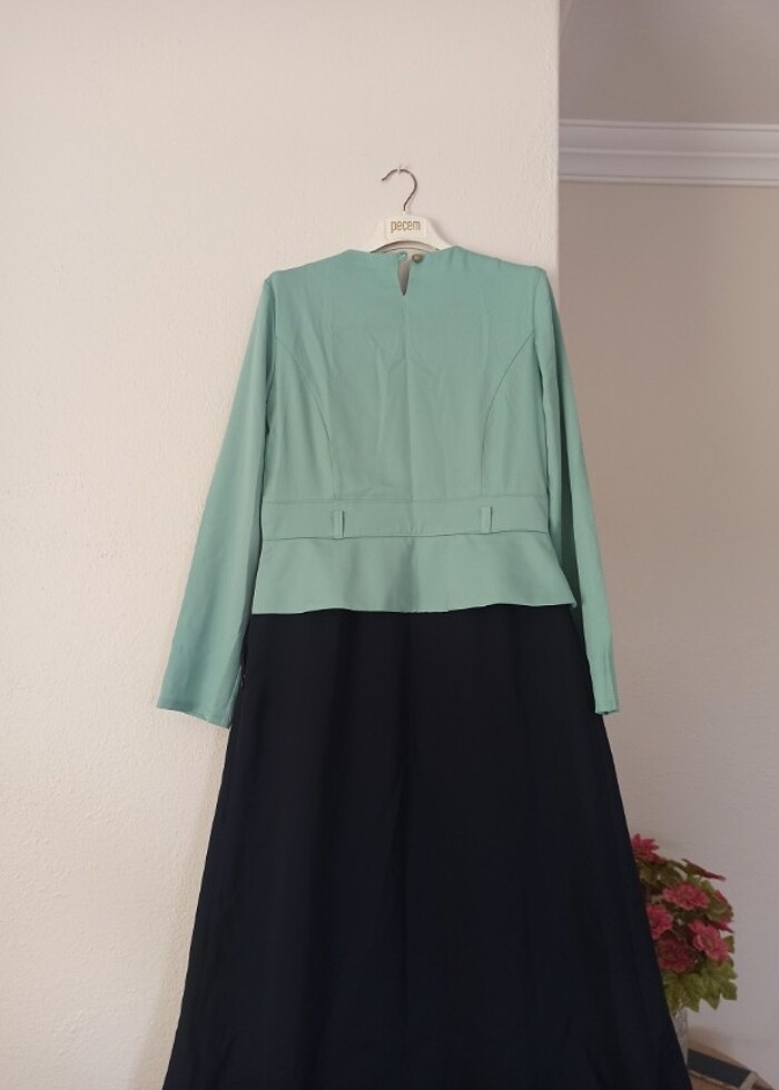 Tesettür abiye elbise  - Görsel 4