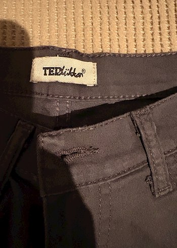 Erkek kız Ted dükkan Gri Denim Normal Kesim Pantolon - Görsel 5