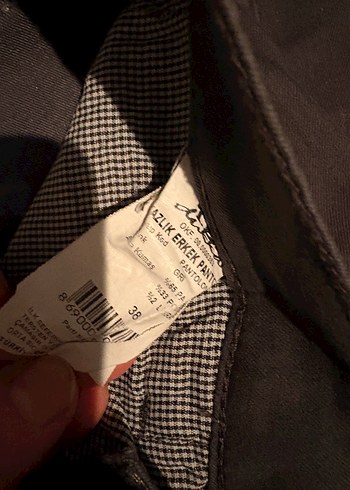 Erkek kız Ted dükkan Gri Denim Normal Kesim Pantolon - Görsel 4