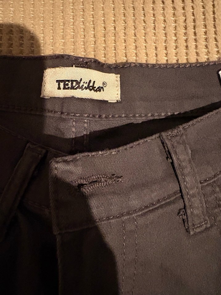 Erkek kız Ted dükkan Gri Denim Normal Kesim Pantolon - Görsel 5