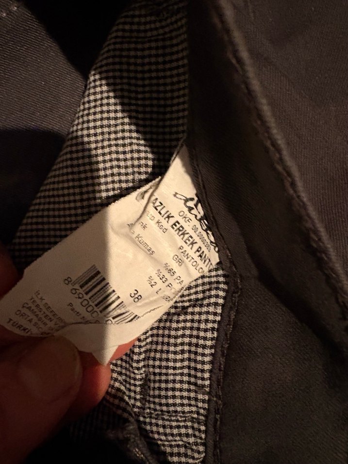 Erkek kız Ted dükkan Gri Denim Normal Kesim Pantolon - Görsel 4