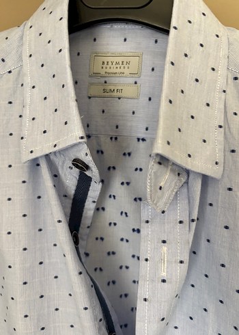 Mavi slim fit Beymen business - Görsel 3