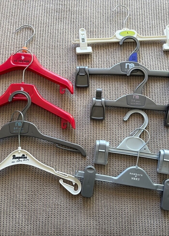 Bebek ve çocuk giysileri için askı - Görsel 2