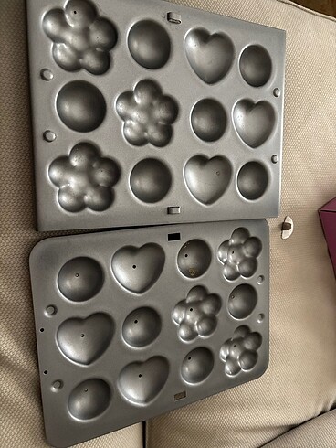 Beden gri Renk Tchibo cake pops kalıbı