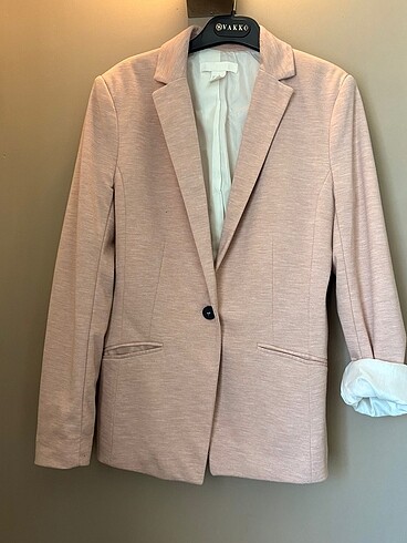 s Beden H&M somon pudra blazer