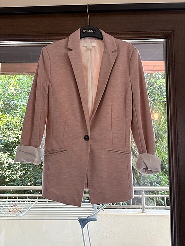 H&M somon pudra blazer