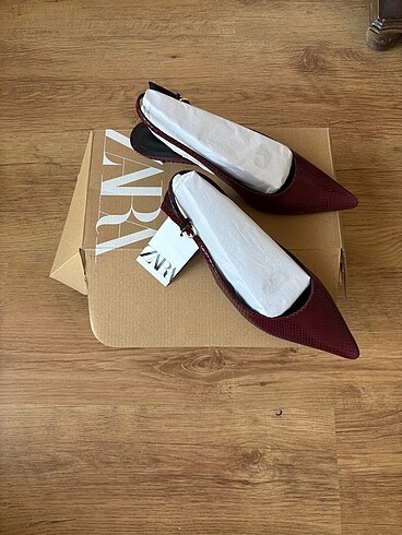 36 Beden bordo Renk Zara bordo ayakkabı