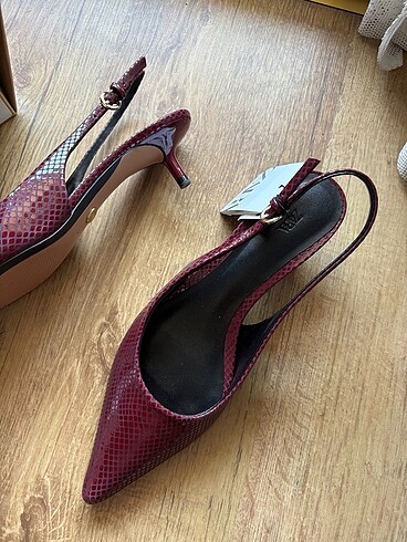 Zara Zara bordo ayakkabı