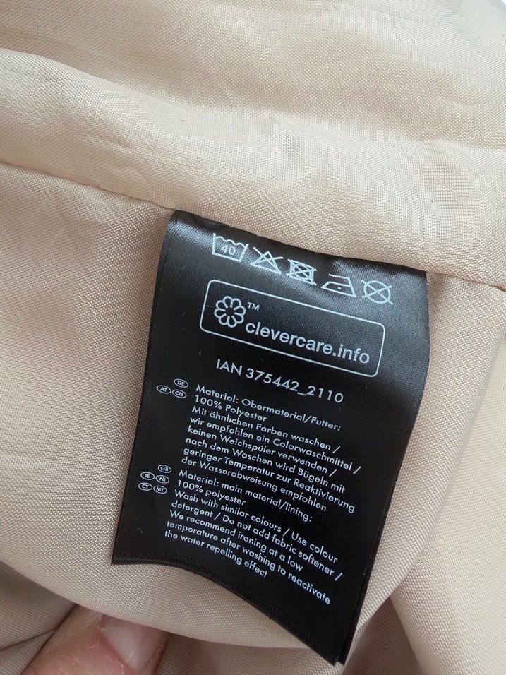 Bej Yağmurluk - Görsel 4