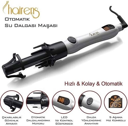 Hairens 320 otomatik saç maşası