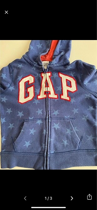 Gap marka sweat hırka