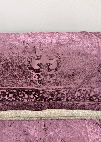 Karaca Bordo Nakışlı Yatak Örtüsü - Görsel 3