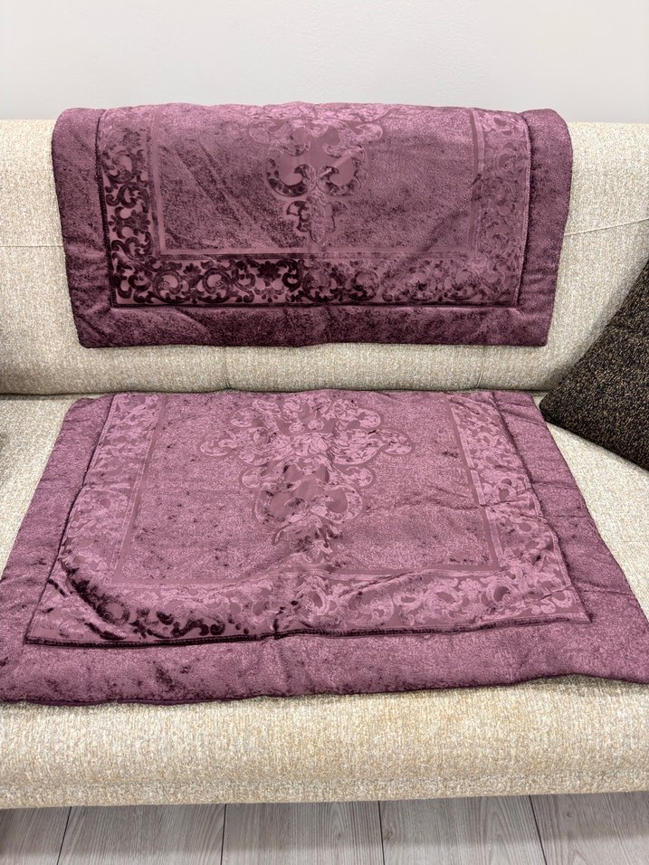 Karaca Bordo Nakışlı Yatak Örtüsü - Görsel 5