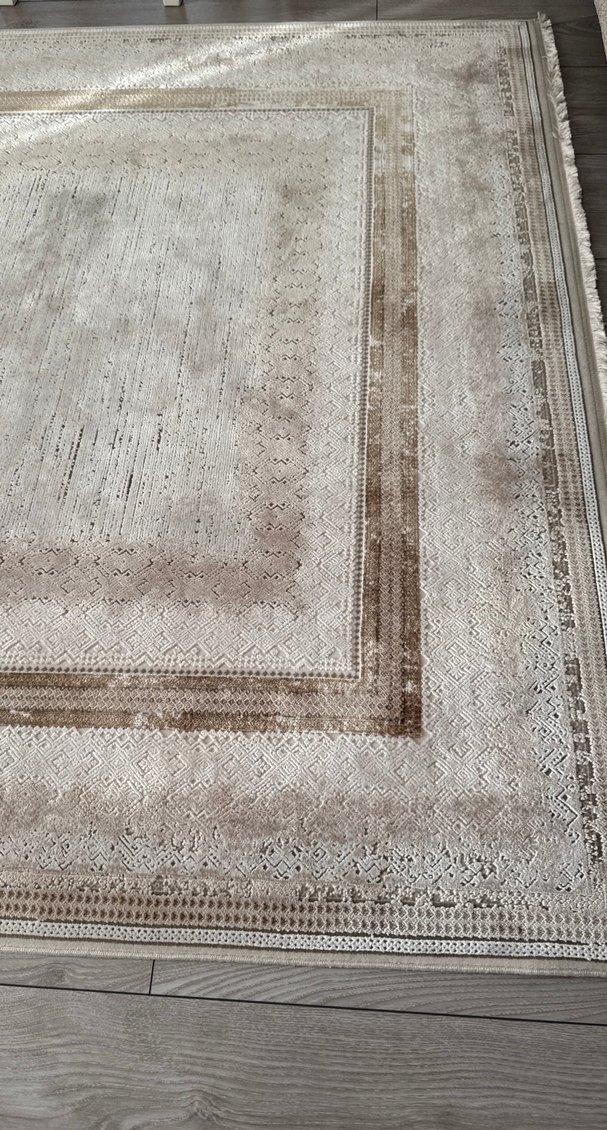 Diora marka Modern Klasik Bej Halı - Görsel 3