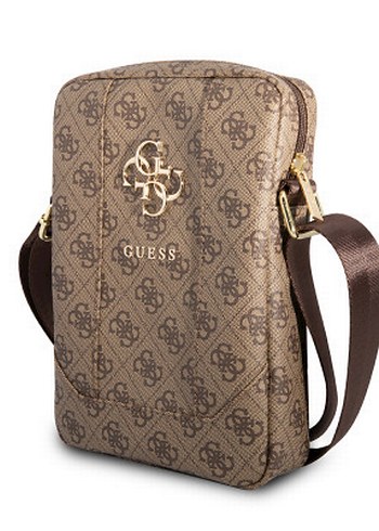 GUESS ORJİNAL LİSANSLI METAL LOGOLU 8 İNÇ ÇAPRAZ ASKILI ÇANTA