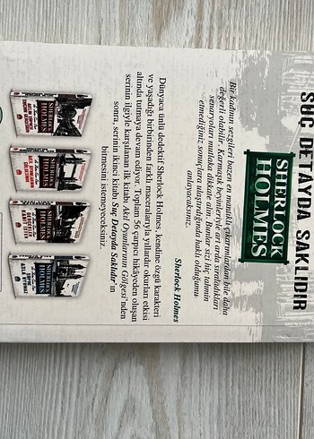 Sherlock Holmes Suç Detayda Kitabı
