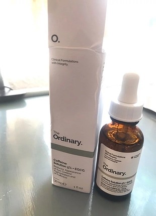 The ordinary coffeine serum egcg sıfır ürün 