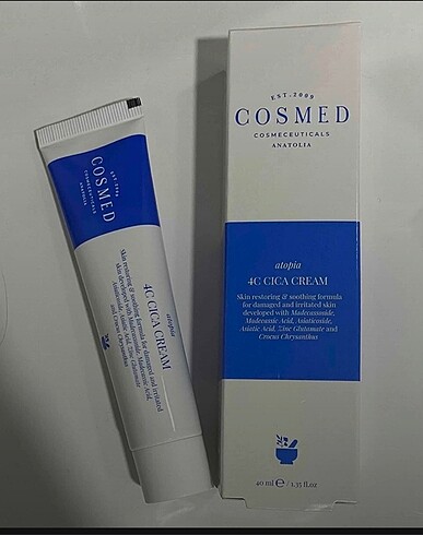 Cosmed Cosmed cica krem sıfır ürün