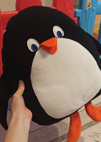 Beden Renk Renkli Peluş Penguen Oyuncak