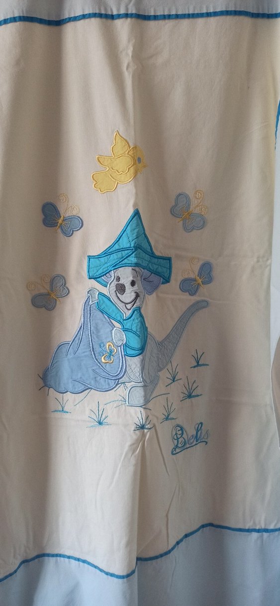 Nakışlı Pamuklu Bebek Nevresim - Görsel 2