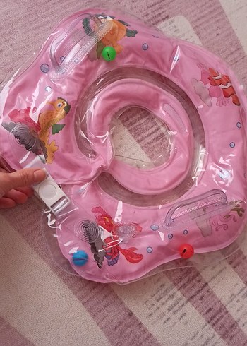 Renkli Pembe Bebek Boyun Simidi - Görsel 2