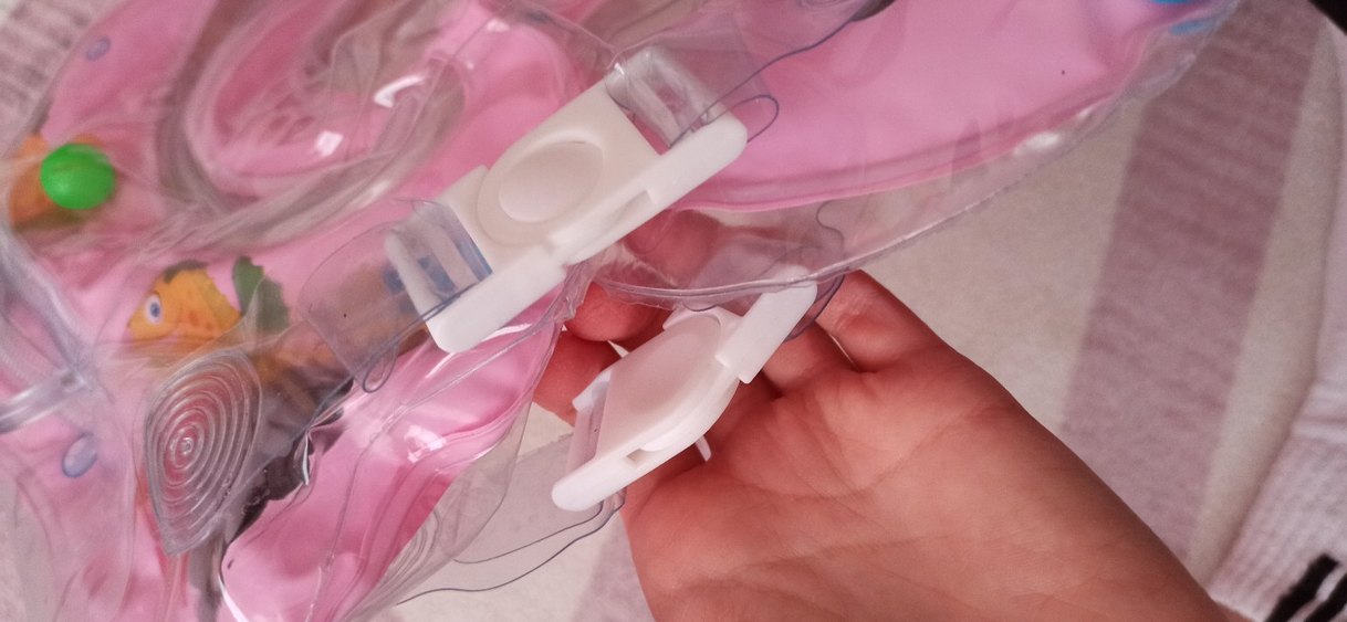 Renkli Pembe Bebek Boyun Simidi - Görsel 3