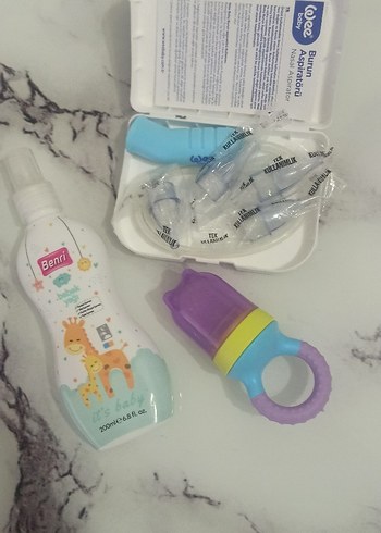 Bebek Burun Aspiratörü ve Beslenme Seti - Görsel 2