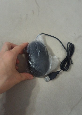 Beden Kablolu Siyah USB Bilgisayar Mouse