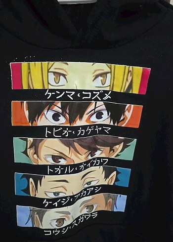 Siyah Baskılı Erkek Sweatshirt - Görsel 3