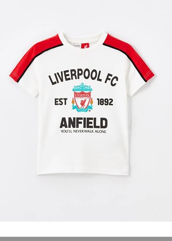 Liverpool FC Erkek Çocuk Kısa Kollu Tişört