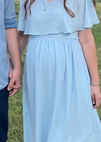 Midi Hamile Elbisesi - Görsel 5