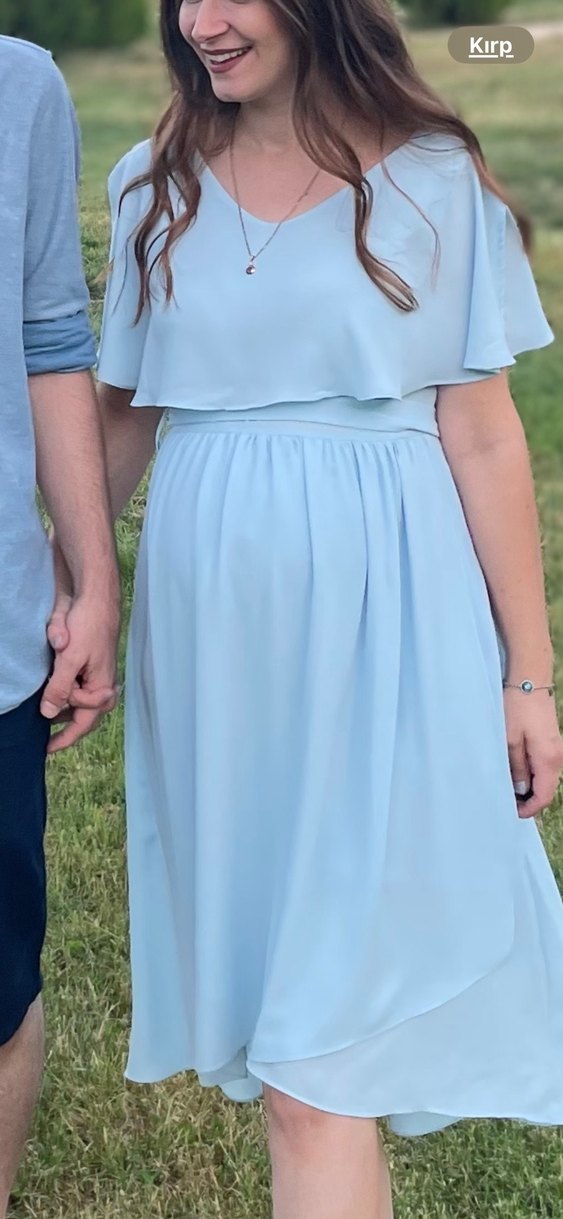 Midi Hamile Elbisesi - Görsel 5