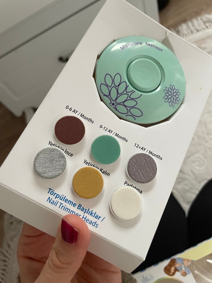 Elektrikli Bebek Tırnak Törpüsü Seti - Görsel 3