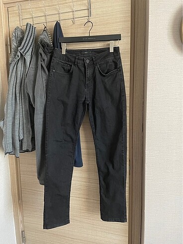 LC Waikiki Avva erkek siyah kot pantolon