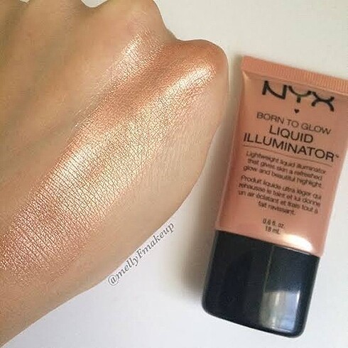 Beden Nyx Born to Glow Gleam Likit Highlighter