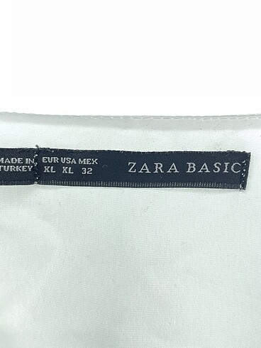 xl Beden beyaz Renk Zara Günlük Elbise %70 İndirimli.