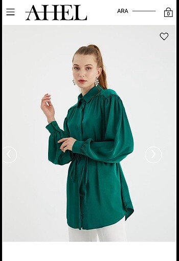 Zara Saten gömlek