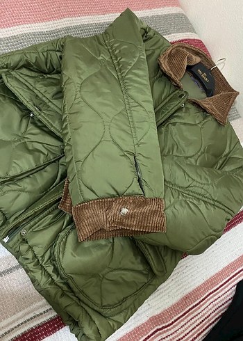 Düğmeli Kadın Midi Ceket, Kahverengi - Görsel 2