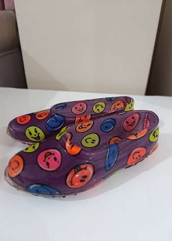 çocuk renkli lastik ayakkabı - Görsel 2