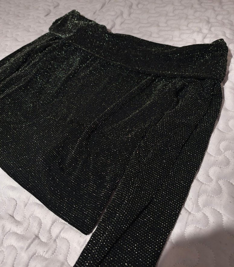 Madonna yaka simli bluz - Görsel 2