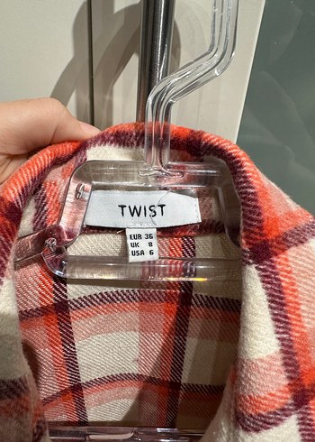 Narçiçeği Kareli Uzun Kollu Gömlek - Görsel 2