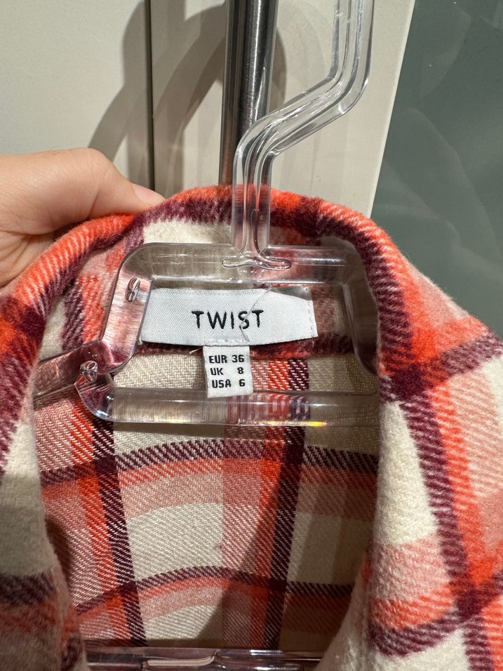 Narçiçeği Kareli Uzun Kollu Gömlek - Görsel 2